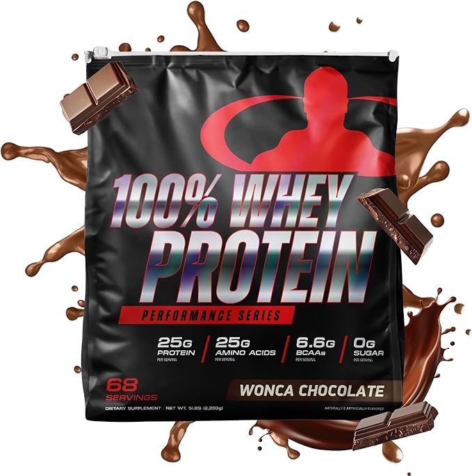 GL 100% Whey Protein, Cold Filtered Whey Protein - Rapid Amino Acid Delivery - Natural Coco for a Rich Chocolate Flavor - Tub Weighs 5 Pounds, Contains 68 Servings