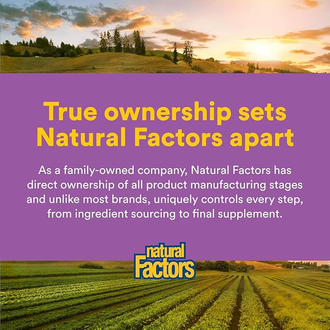 Natural Factors Stress-Relax Tranquil Sleep Extra Strength, with Suntheanine L-Theanine, 5-HTP, Melatonin, 60 Tablets