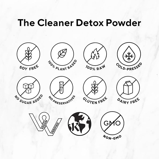 Raw Generation Instant Smoothie Detox Gut Cleanse | Shaker Bottle Included | Healthy Weight Management | 100% Raw Natural Juice | On-The-Go | 3-Day Juice Cleanse | 18 Superfood Drink Powder Packets