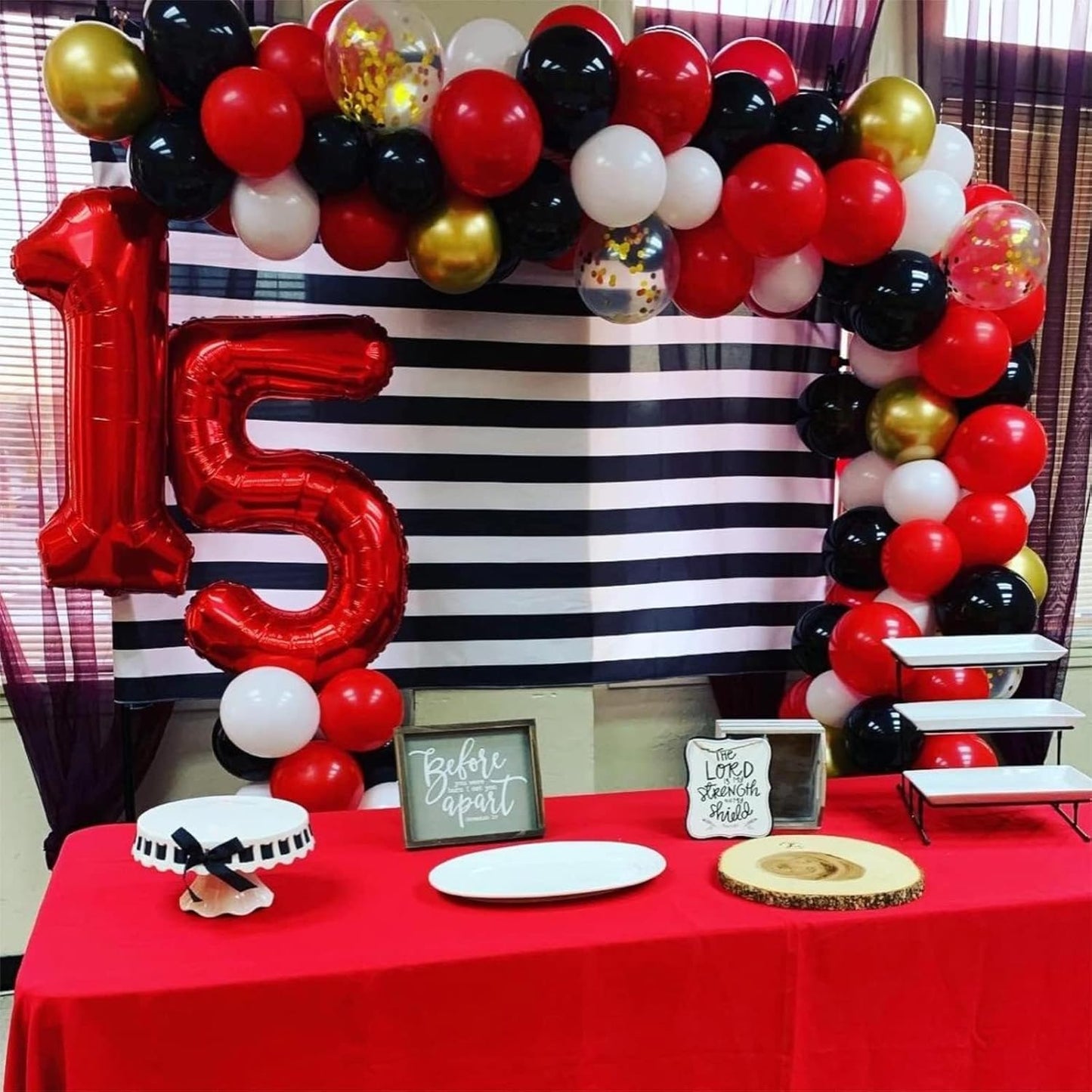 40" Red Number 0 Balloon for Girls, Large Self Inflating Helium Foil Number Balloons Set 0-9 for Women Men Boys Birthday Anniversary Wedding New Year Baby Shower Christmas Party Decorations Supplies