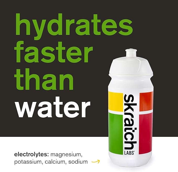 SKRATCH LABS Hydration Packets - Hydration Drink Mix, Lemon Lime (20ct) - Electrolyte Powder Packets Developed for Athletes and Sports Performance - Gluten Free, Vegan, Kosher