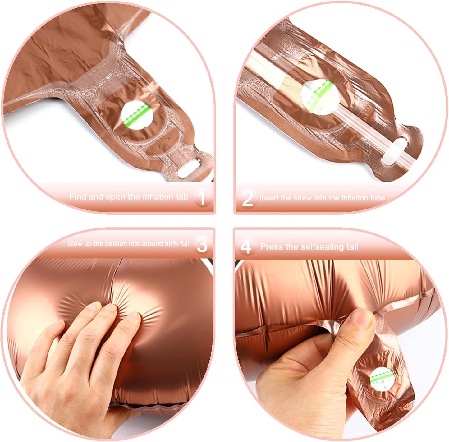 Large Coffee Brown 40 Inch Birthday Number 5 Balloon, Dark Brown Five 5th 15 25 35 50 55 Birthday Anniversary Celebration Decorations, Foil Mylar Helium Numbers 5 Balloons Girl Boy Party Supplies