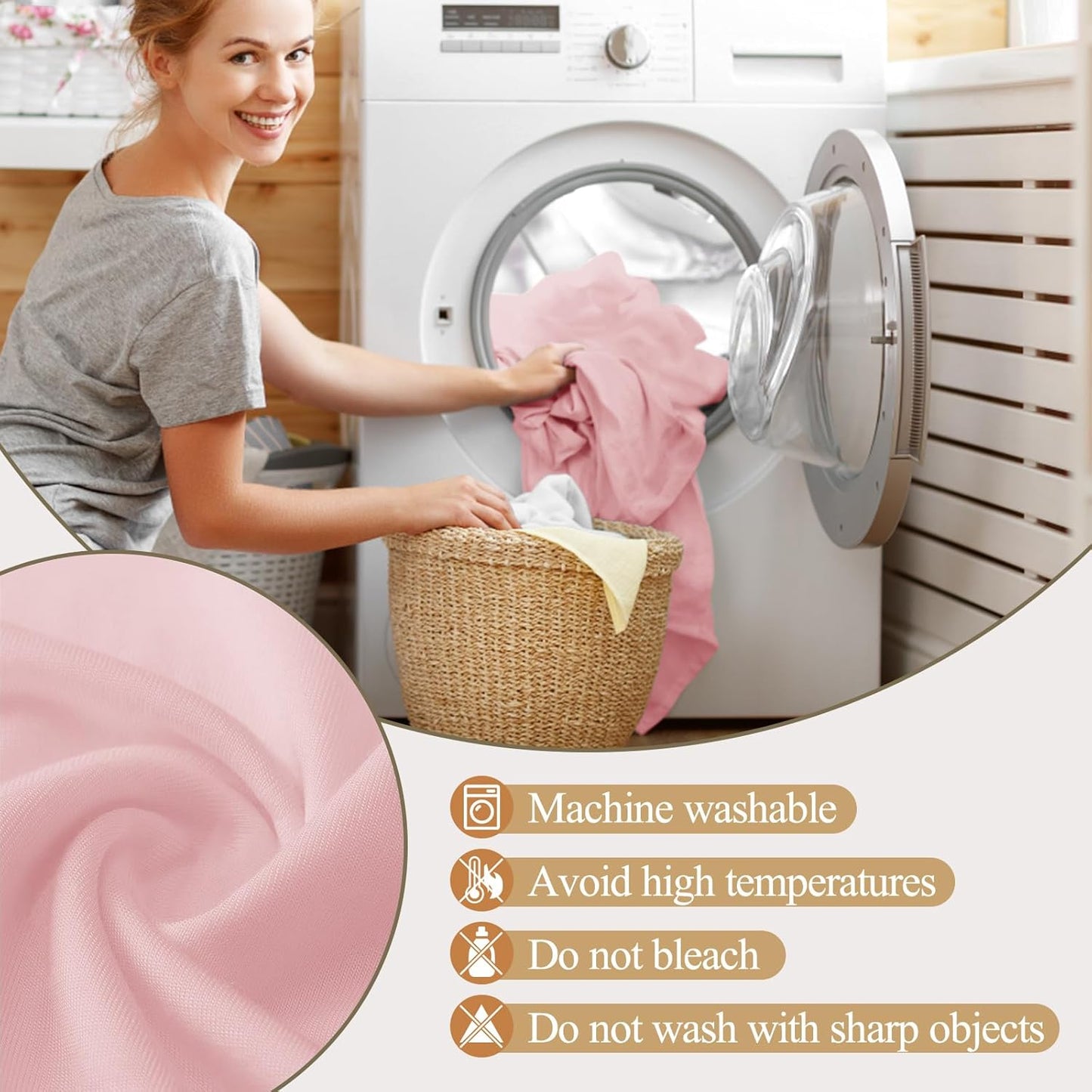 Ledido Wedding Arch Backdrop Cover 6FT 7.2FT Arch Covers 2Set Fitted Stretchy Spandex Round Top Stand Backdrop Cover for Wedding Banquet Ceremony Birthday Party Baby Shower Event Decoration,Pink