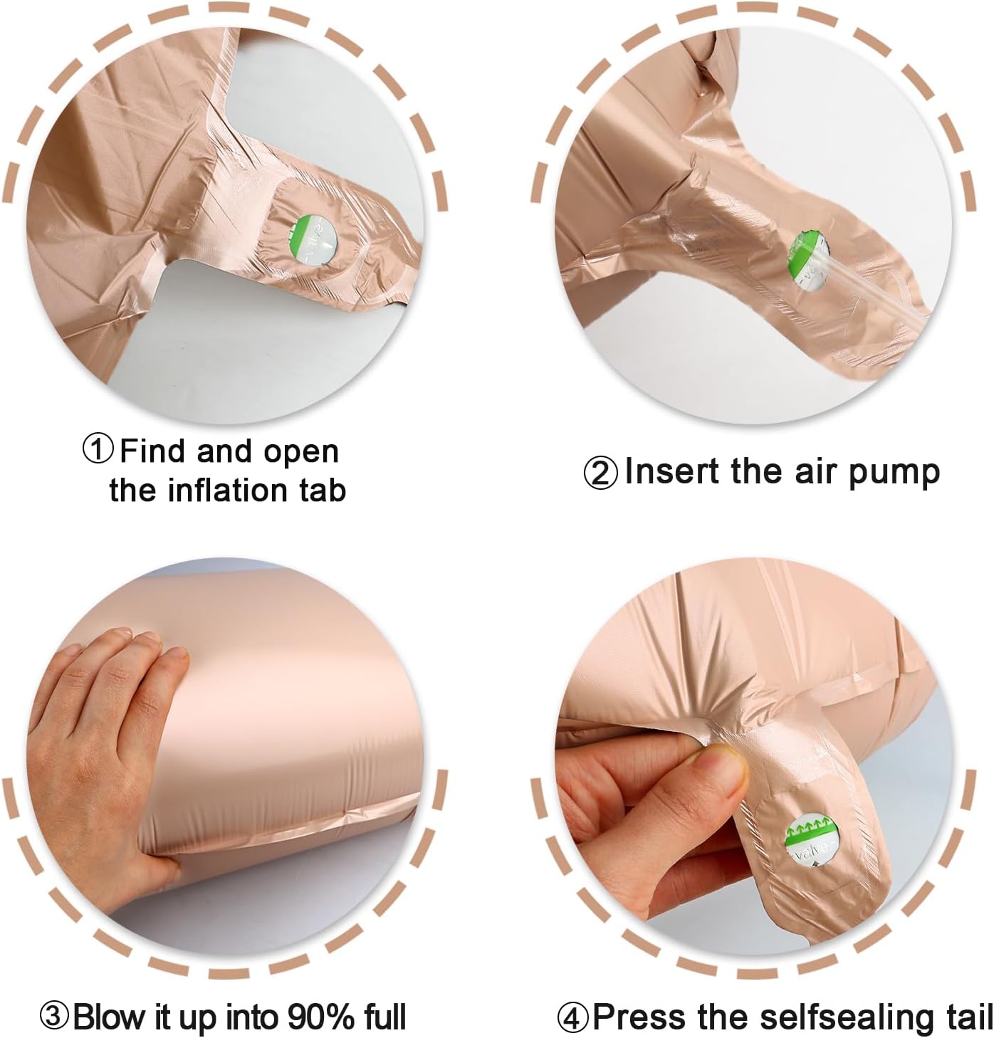 Light Brown 40 Inch Large Number 5 Birthday Balloon, Five 5th 15 25 35 50 55 Birthday Celebration Decorations, Light Brown Foil 5 Mylar Helium Balloons Girl Boy Anniversary Party Supplies