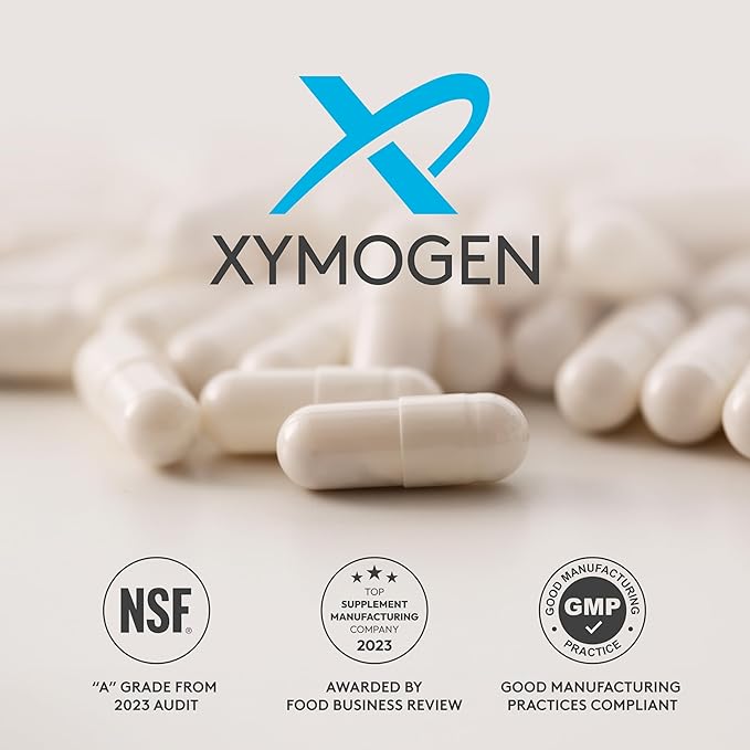 XYMOGEN D3 5000 - Bioavailable Vitamin D3 5000 IU (125 mcg) - High Potency Vitamin D Supplement to Support Immune Health, Bone + Heart Health (60 Softgels)