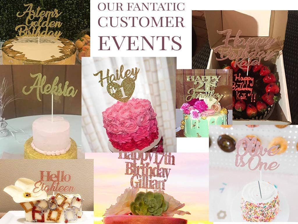 Custom Cake Topper, Glitter Colors, Block Font, Custom Text Cake Topper, Birthday, Bride, Marry, Wedding, Graduate, Retirement