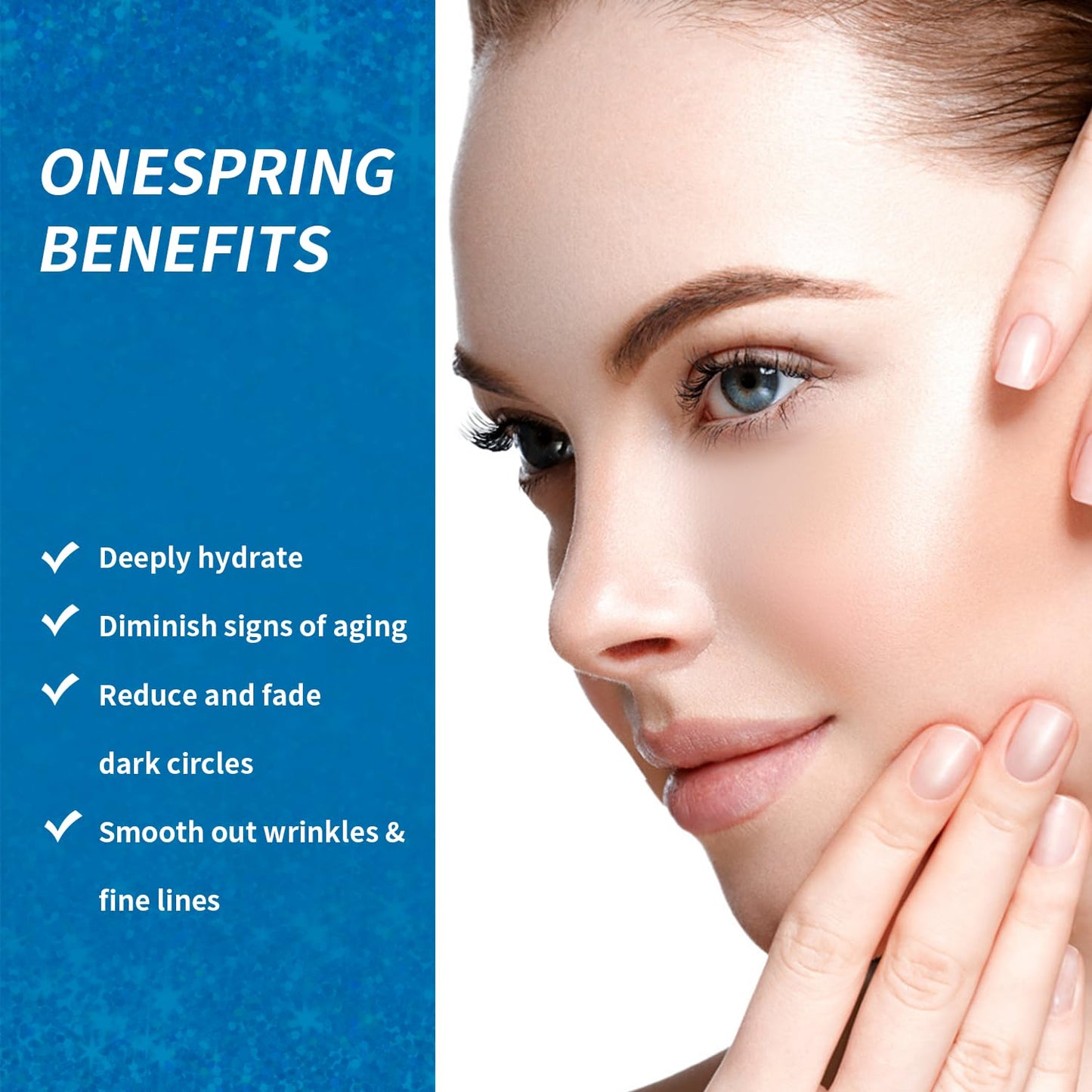 Under Eye Patches (8 Pairs) - Revitalises and Refreshes Your Skin, Eye Masks for Eye Bags, Dark Circles, Wrinkles, Collagen Gel Pads, Relieves Pressure - Travel Essentials