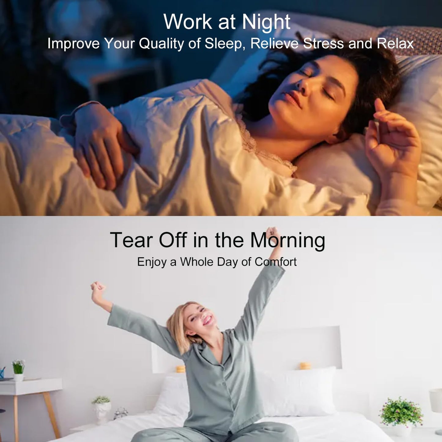 (20 Pads) Deep Cleansing Foot Pads for Better Sleep, Natural Bamboo Foot Patch | Relieve Stress, Improve Sleep and Relaxation