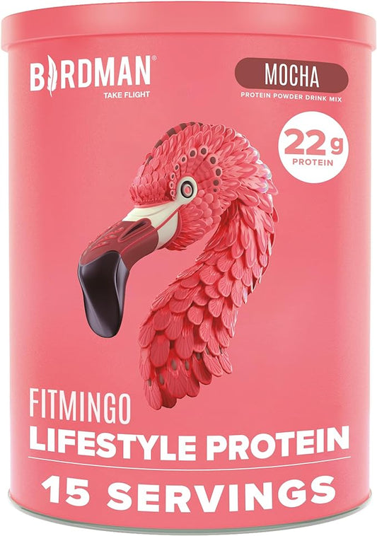 Fitmingo Vegan Protein Powder with Inositol, Collagen Boosters, Hyaluronic Acid and Vitamins | Low Carb, Dairy Free, Low Calorie | 23g Plant Based Blueberry Protein Powder with Myo-Inositol
