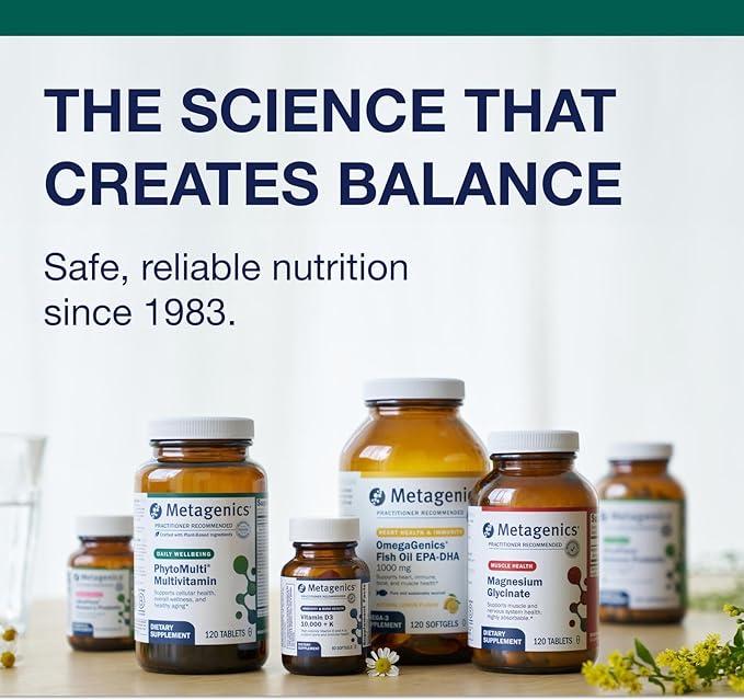 Metagenics Multigenics Multivitamin - Fast Release Multivitamin - Everyday Dietary Supplements - with Quercetin, Beta-Carotene & More - Non-GMO - Gluten-Free - 180 Tablets
