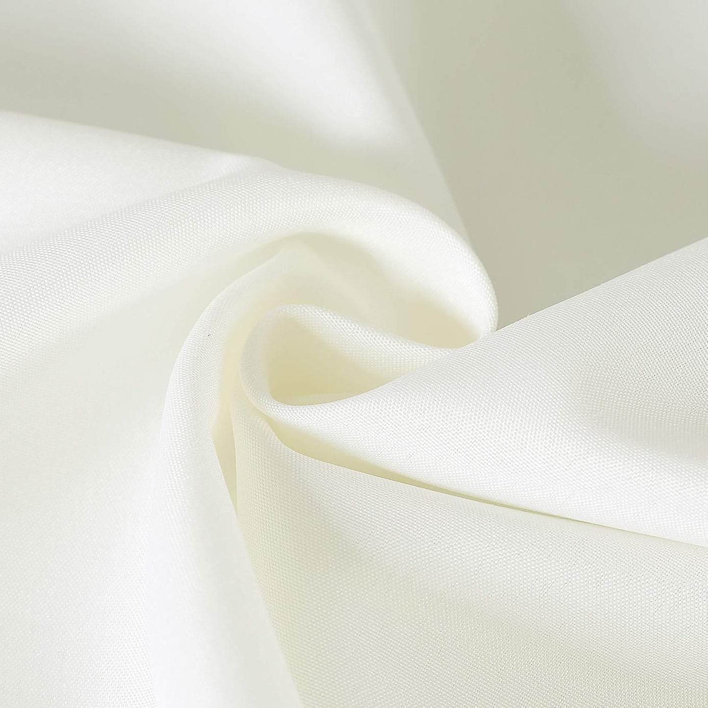 Cupuamon Square Tablecloth 90x90 inch Washable Polyester Fabric Table Cloth for Wedding Party Dining Banquet Decoration（90x90,Ivory）