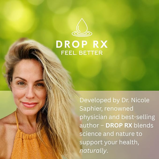 DropRx Women's Wellness Bundle – Support Sleep, Intimacy Support, Hair Skin Nails – Organic, Non-GMO, Vegan, Gluten-Free