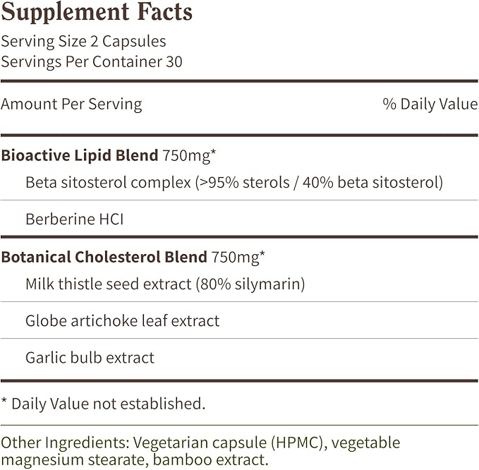 Snap Supplements Liver & Cholesterol Health Support – Natural Cleanse, Detox & Repair with Milk Thistle, Berberine, Garlic & Artichoke – Promotes Heart, Liver & Metabolism – 60 Capsules Each (2-Pack)