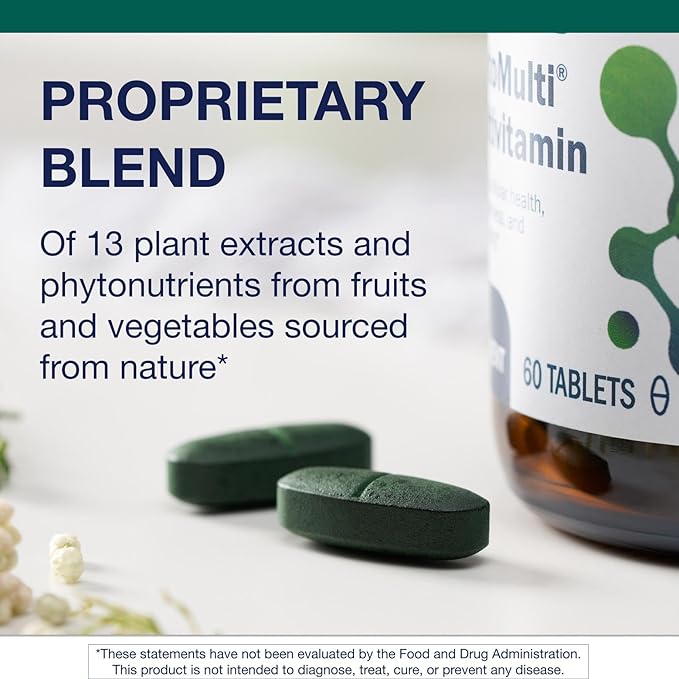 Metagenics PhytoMulti Multivitamin - Supports Healthy Aging, Cellular Health & Overall Wellness - for Men & Women - Over 20 Essential Vitamins & Minerals - with Vitamin B6, Lutein & Zinc - 60 Tablets