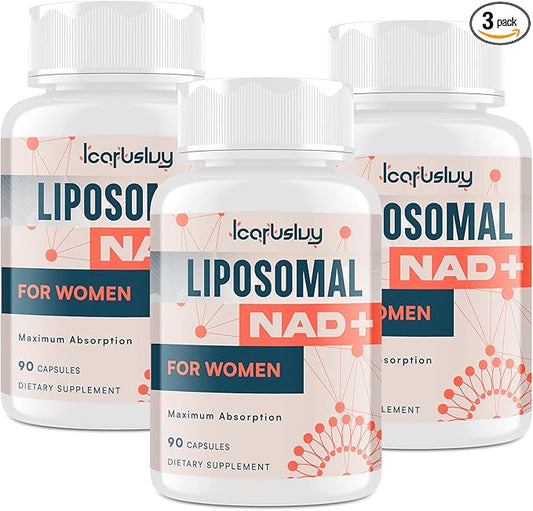 2000MG NAD+ Supplement for Women, with Ashwagandha, Maca, Black Cohosh & Ginkgo Biloba, NMN Alternative, Max Absorption - Liposomal NAD+, Menopause, Focus, Energy, Aging Combat, 270 Capsules