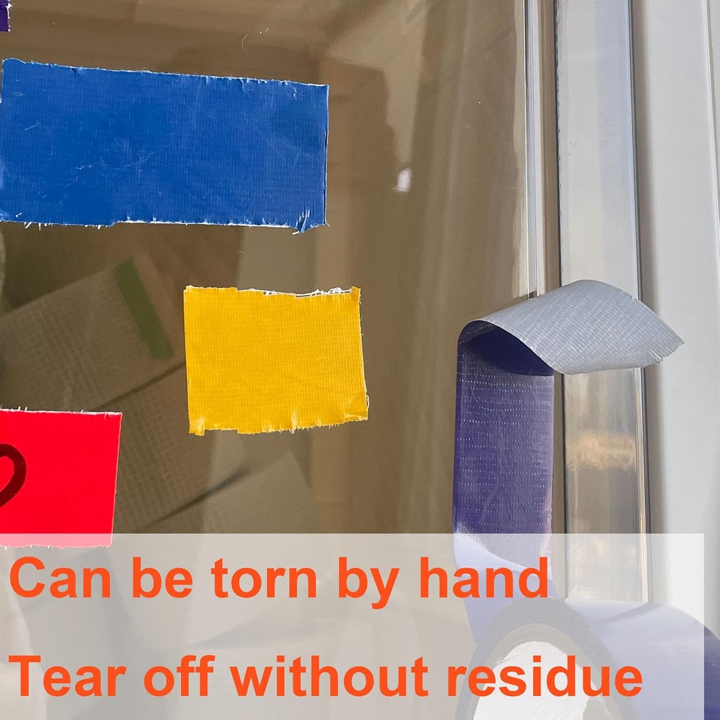 Colored Duct Tape - 1 Inch x 10 Yards per Rolls,Multi-Color Duct Tapes, Rainbow Colored Duct Tape Great for DIY Art Home School Office Assorted Colors