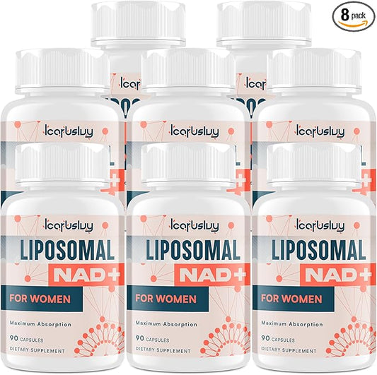 2000MG NAD+ Supplement for Women, with Ashwagandha, Maca, Black Cohosh & Ginkgo Biloba, NMN Alternative, Max Absorption - Liposomal NAD+, Menopause, Focus, Energy, Aging Combat, 720 Capsules