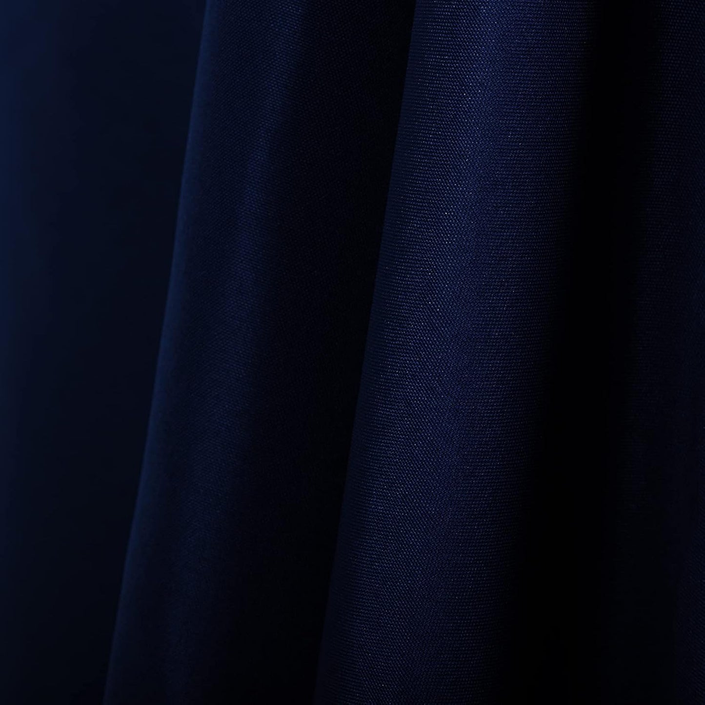 Ascoza 2pack 90x156 Inch Navy Rectangular Tablecloth 8 Feet Table Cloth in Polyester Fabric for Wedding/Banquet/Restaurant/Parties