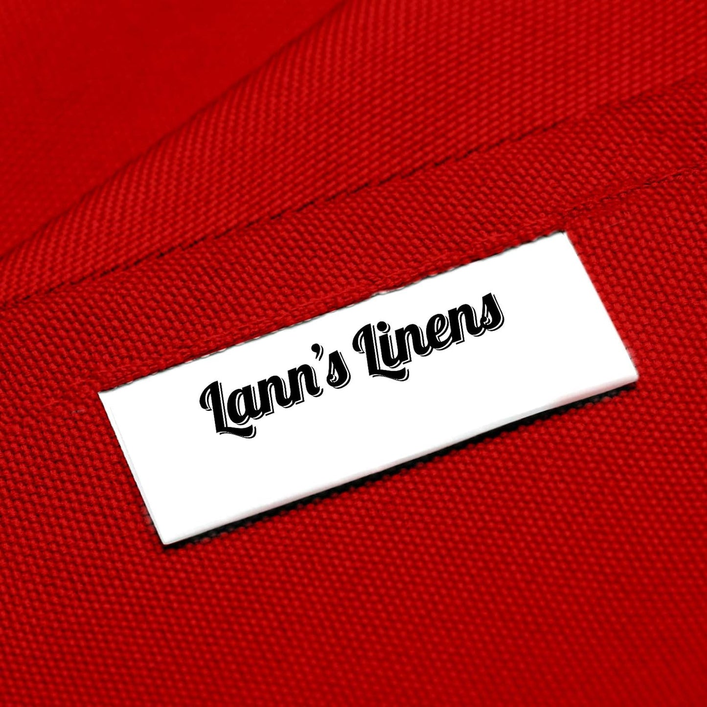 Lann's Linens - 10 Premium 70" Square Tablecloths for Wedding/Banquet/Restaurant - Polyester Fabric Table Cloth - Red