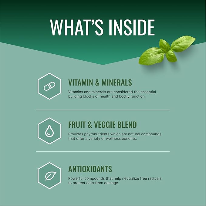 Approved Science Multi-Vitamin - with Full-Spectrum B-Vitamins, Green Tea, Lutein, Lycopene, Zeaxanthin, BioPerine - 360 Capsules - 6 Month Supply