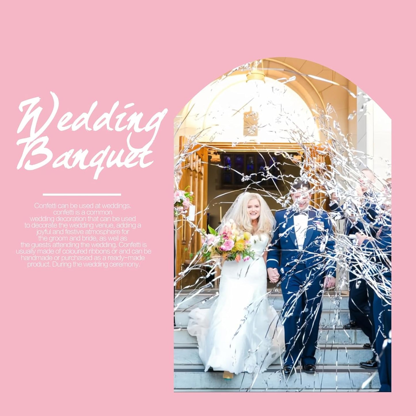 Confetti Poppers, 20Pack Plastic No Mess Streamers, Party Poppers for Birthday,Wedding,Celebrations,Graduation Party (White, 20 Pack)