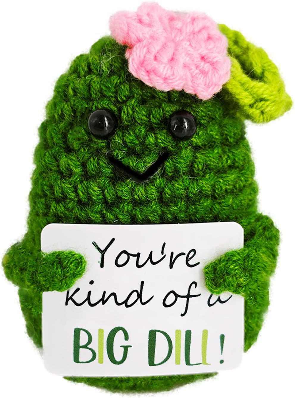 Emotional Support Crochets,Cute Melon Crochet Pattern,Handmade Crochet Melon Birthday Gift for Friend,Besties,Brother,Customized Graduation Gift,Funny Gifts,Funny Stuff