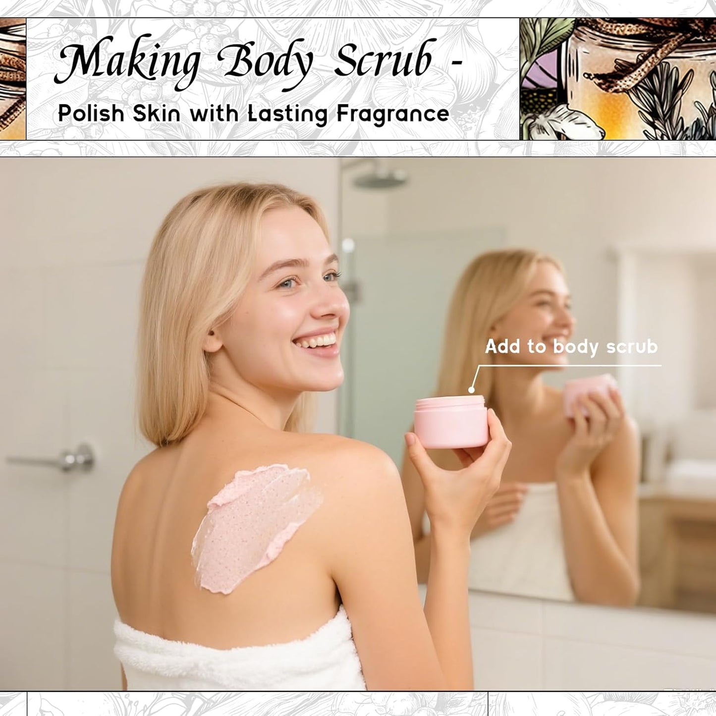 HIQILI Mimosa & Cardamom Fragrance Oil - 5.07 Fl Oz