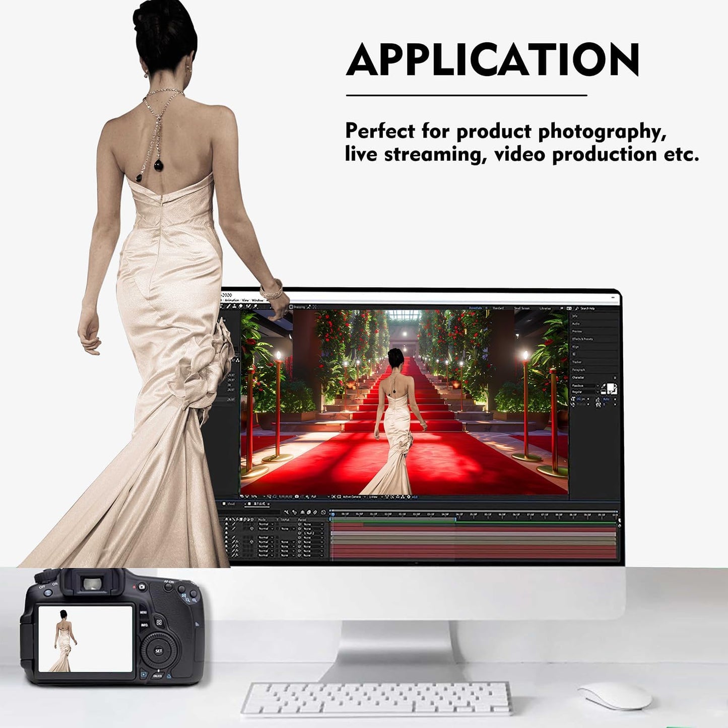 White Photography Backdrop for Photoshoot,Photo Backdrop Curtain,Perfect White Background for Party Portrait Photoshoots Video Studio 8FTx10FT