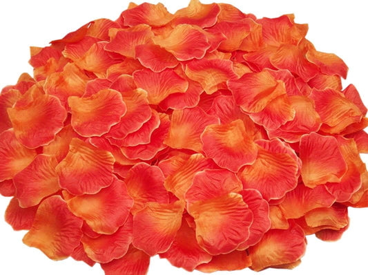 Ocharzy 1000 PCS Silk Flower Rose Petals for Wedding, Romantic Night for Her/Him Set, Artificial Fake Rose Petals for Engagement, Flower Decorations, Valentine's Day, Events, Party Decor