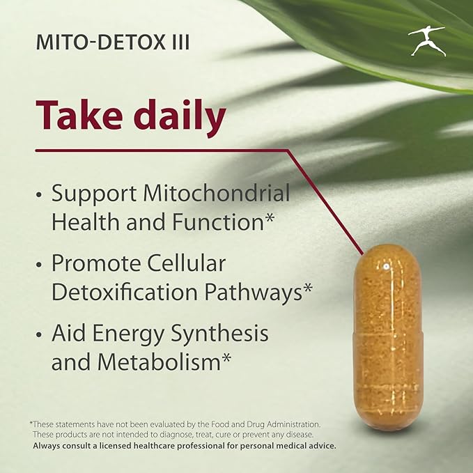 Mito-Detox III – N-Acetyl Cysteine (NAC), Acetyl L-Carnitine, Alpha Lipoic Acid (ALA), Co-Q-10