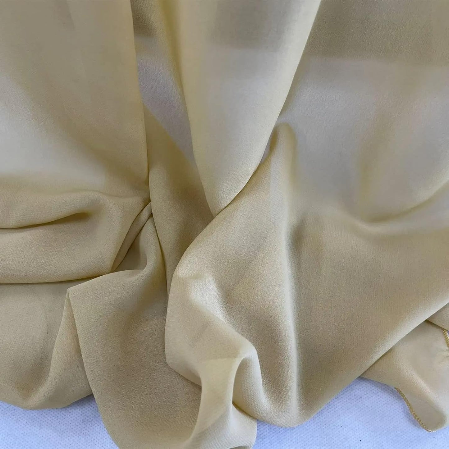 EHLDekol 10 Packs Chiffon Table Runners 27 x 120 inches Romantic Sheer Wedding Table Runner Top Table Bridal Party Decoration