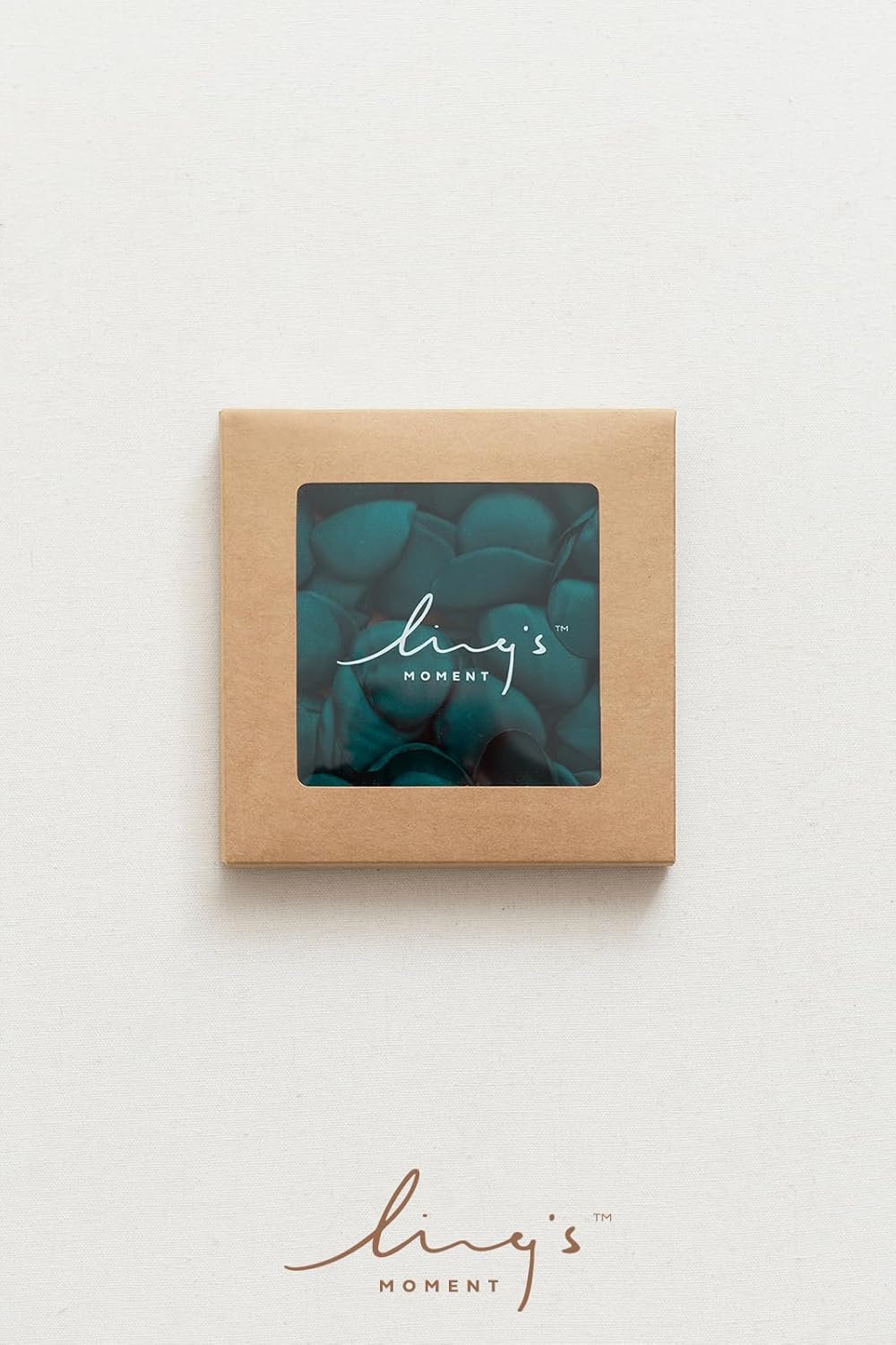 Ling's Moment Rose Petals, Silk Flower Petals for Wedding/Aisle/Flower Girl Baskets/Table Centerpiece Décor,etc.Dark Teal 200pcs