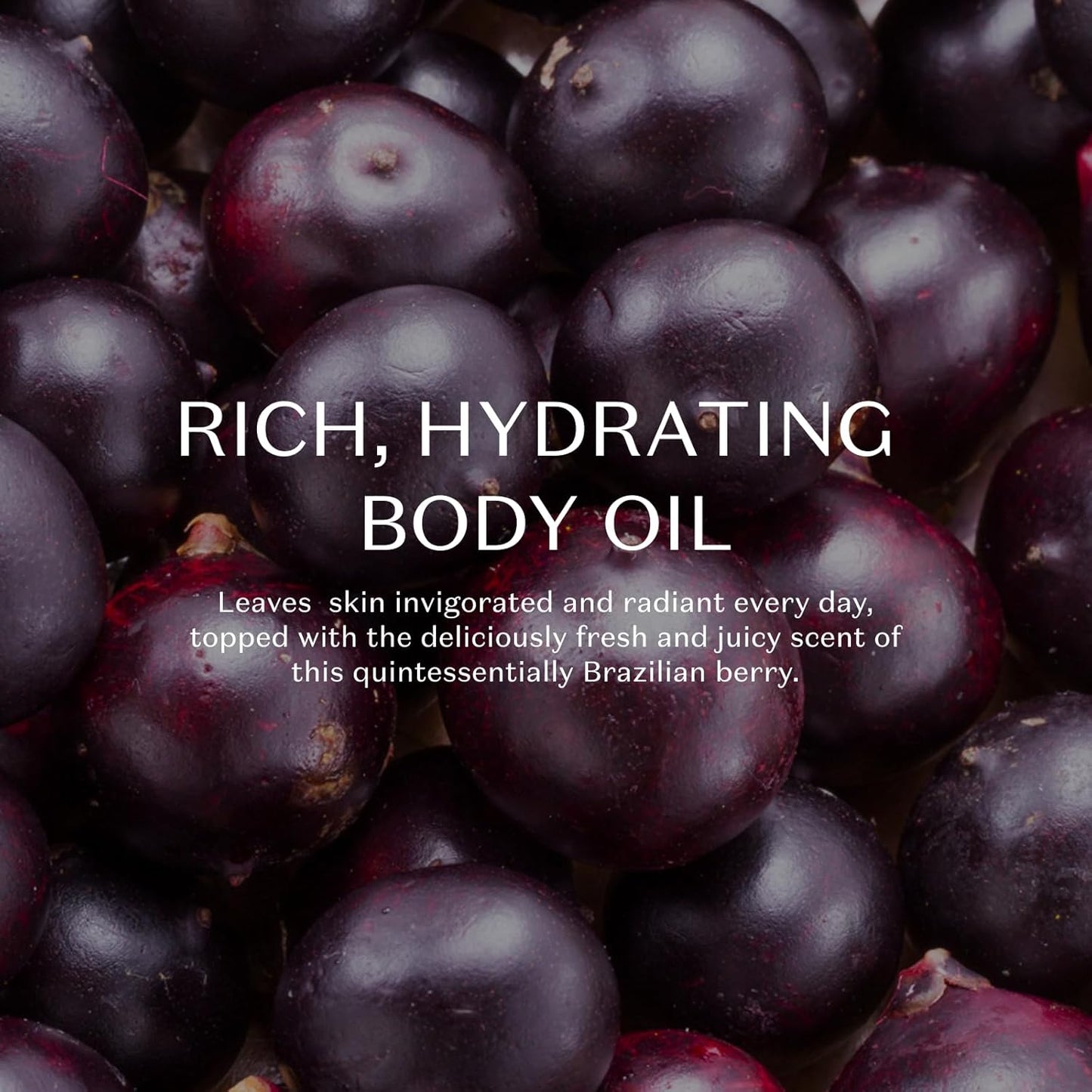 Nativa SPA by O Boticário, Açaí Body Oil, Scented Moisturizer, 6.8 Ounce