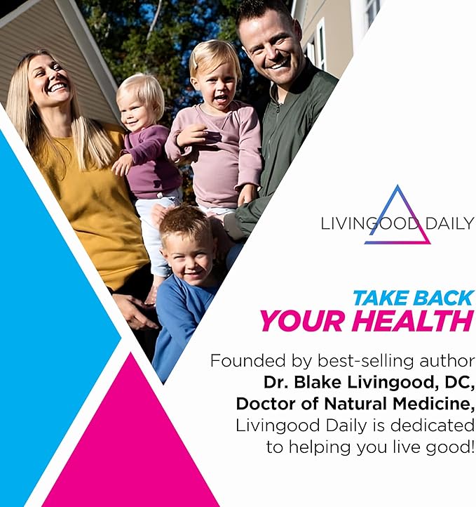 Livingood Daily Blood Pressure Support, Heart Health Supplement for Men & Women with Beet Root, Pomegranate, Hawthorn, Magnesium & Taurine, Cardiovascular Support Formula, Vegan, 120 Capsules