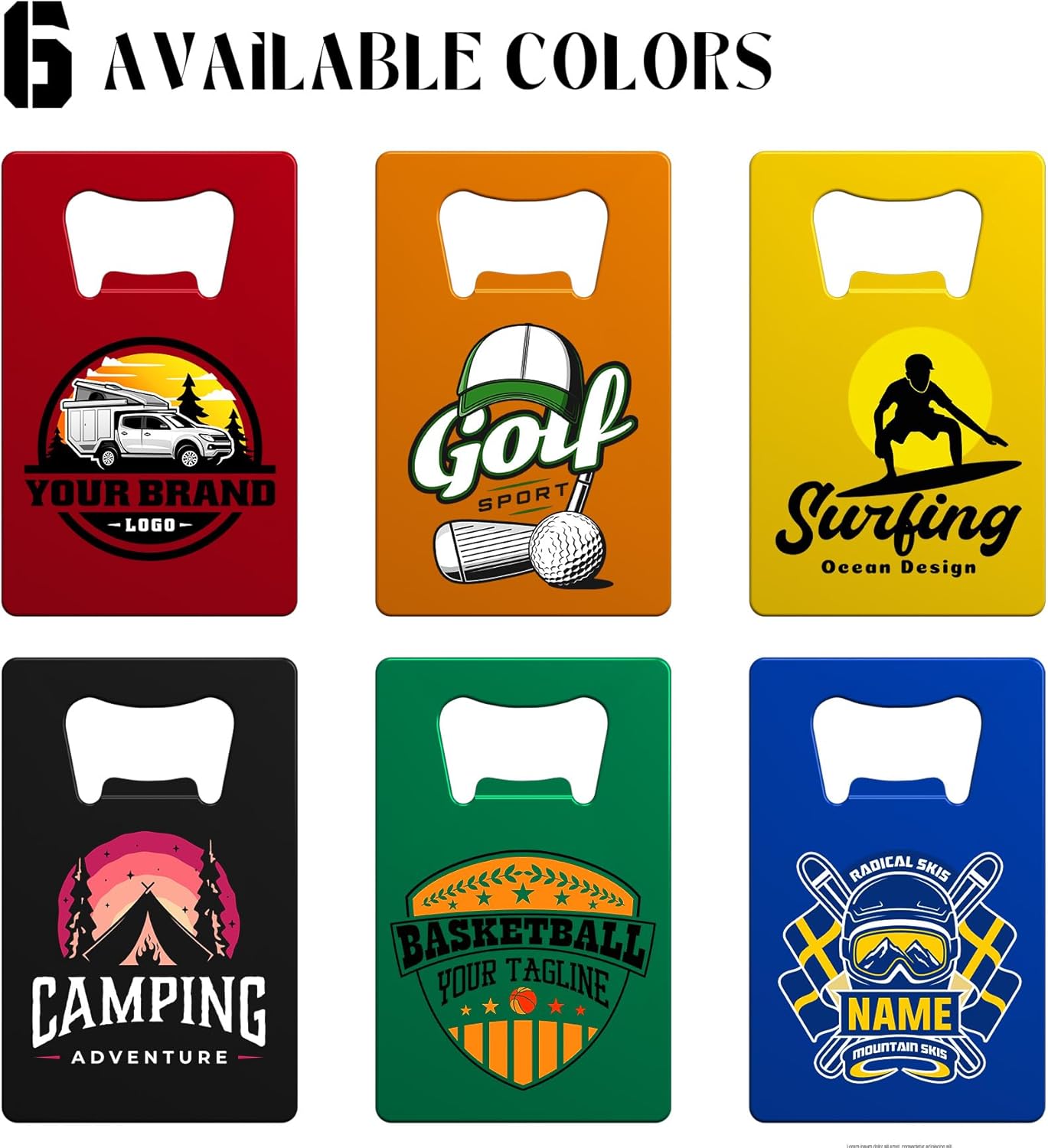 Custom Bottle Opener, 4-80PCS Stainless Steel Beer Can Opener, Double-Sided Full Color Print Personalized Bottle Opener Bulk, Card Bottle Openers for Wedding Favors, Party, Promotion, Groomsmen Gift