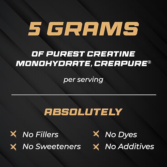 Sandhu's Creapure German Creatine Monohydrate Powder Supplements for Men & Women, Unflavored, 60 Servings (Pack of 1), 10.58 Oz, Sport Supplement Supports Lean Muscle Building