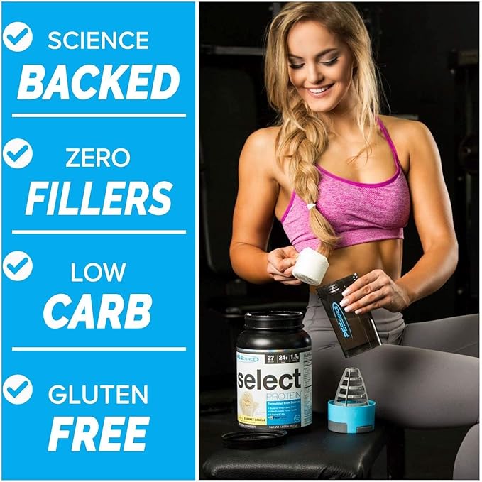 PEScience Select Protein Powder, Whey and Casein Blend, Clean Protein Powder for Women and Men, Low Calorie, Low Carb, Keto Friendly, Gluten Free, Chocolate Peanut Butter Cup, 27 Servings