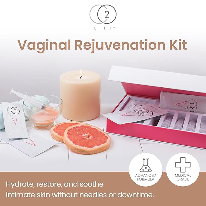 CO2Lift V Carboxy Gel Treatment – Non-Hormonal Hydrating Cream for External Dryness, Skin Firmness & Comfort, With Collagen, Aloe, Estrogen-Free Feminine Moisture Support – 3 Applications