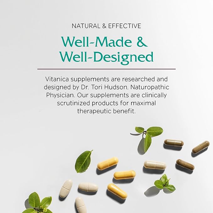 Vitanica Women's Symmetry, High Potency Multivitamin and Mineral, Vegan, 90 Capsules