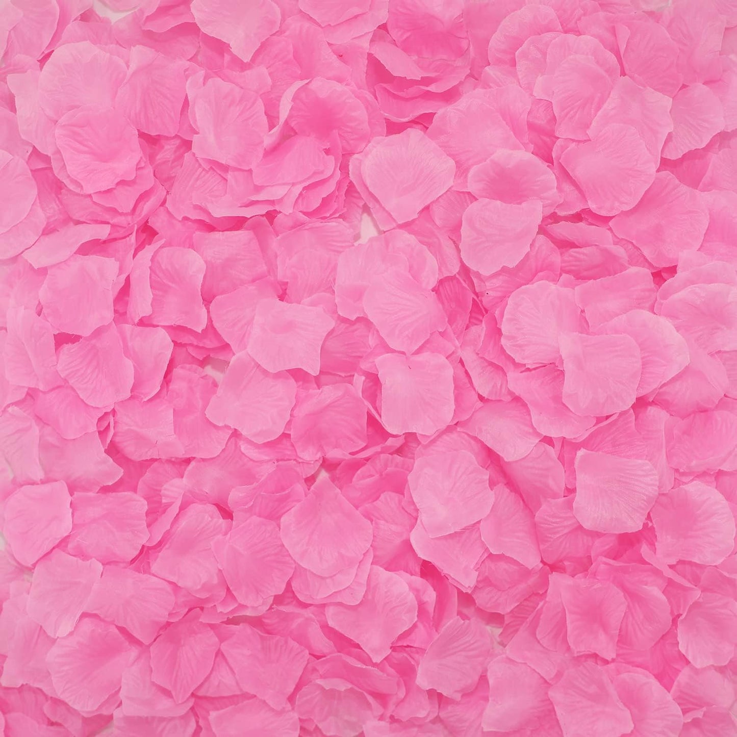 CODE FLORIST 1500 PCS Pink Silk Rose Petals for Valentine's Day,Romantic Night,Wedding,Proposal Anniversary Flower Decorations(Separated,Scented)