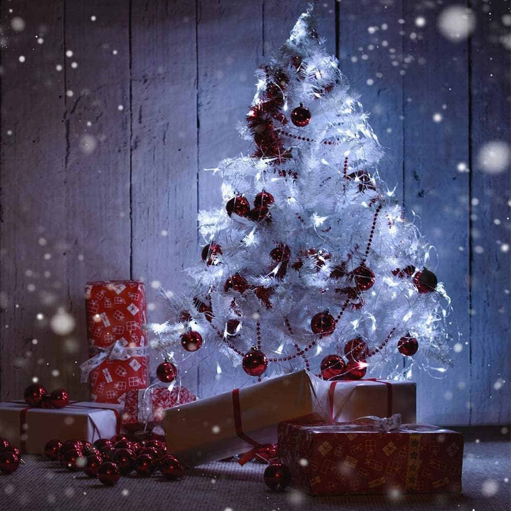 16 Pack Led Fairy Lights Battery Operated String Lights 10 Feet 30 LED Waterproof Twinkle Lights Mason Jar Lights Silver Wire Firefly Lights for Christmas Party Wedding Patio White