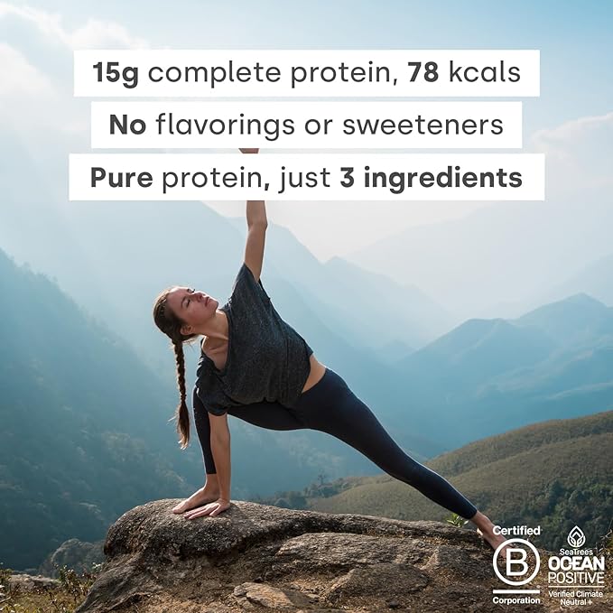 Form Pureblend Protein - Unsweetened and Unflavored Vegan Protein Powder - 15g of Plant Protein Powder Unflavored per Serving. Perfect for Your Smoothies, Cooking and Baking
