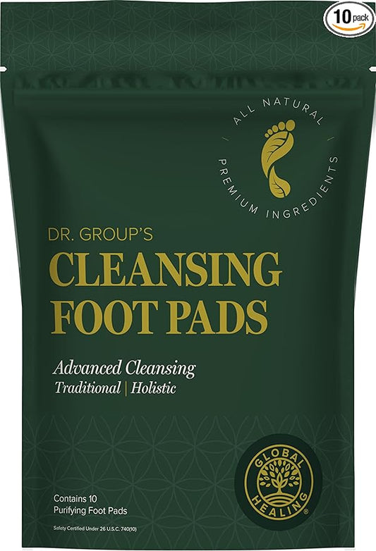 Global Healing Center - Cleaning Foot Pads - Provide Cushioning and Support for Your feet - Dr. Group's Pads