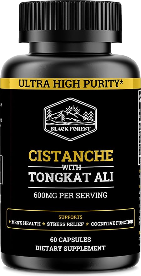 Black Forest Supplemets Starter Pack Bundle. 1 X Turkesterone + 1 X Cistanche (TESTO Pack)