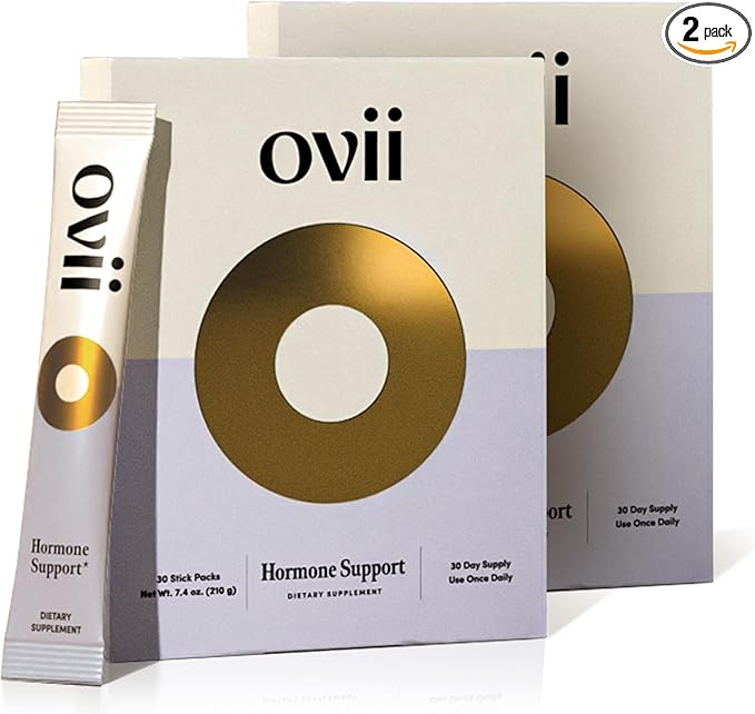 Ovii - Hormone and PCOS Supplement with Antioxidants, Nutrients and Inositol for Women (60 Count, 2 Month)