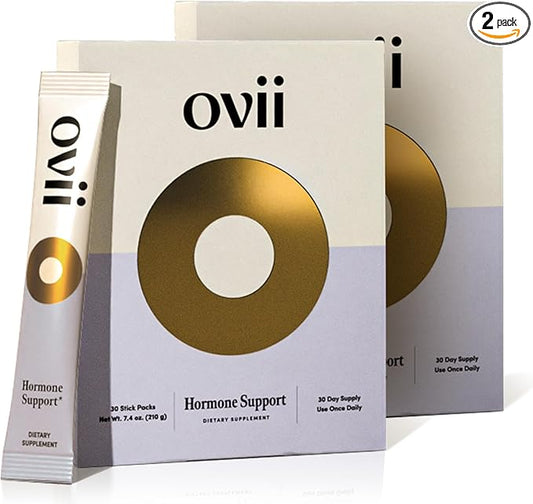 Ovii - Hormone and PCOS Supplement with Antioxidants, Nutrients and Inositol for Women (60 Count, 2 Month)