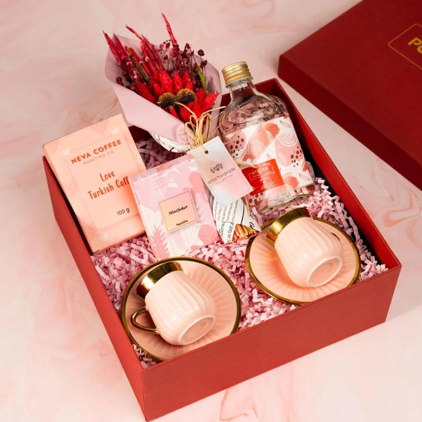 1 LB Pink Crinkle Cut Paper Shred Filler Great for Gift Wrapping, Pink Basket Fillers, Birthday, Halloween Thanksgiving Christmas Valentine's St. Patrick's Day, Easter Party Decor Filling Supplies