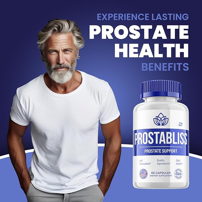 Prostabliss Supplement for Men – Prosta Bliss Pills Advanced Formula Supplements for Men Health Supplement, Reviews (3 Pack - 180 Capsules)