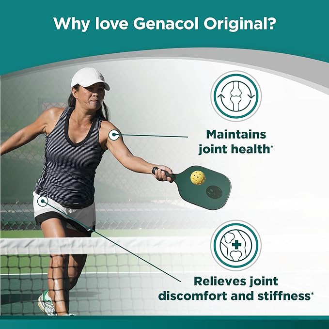 Genacol Original – Collagen Supplement with Ultra-Hydrolyzed Collagen Peptides, Maintains Joint Health, for Joints & Knees, 90 Capsules (30-Day Supply)