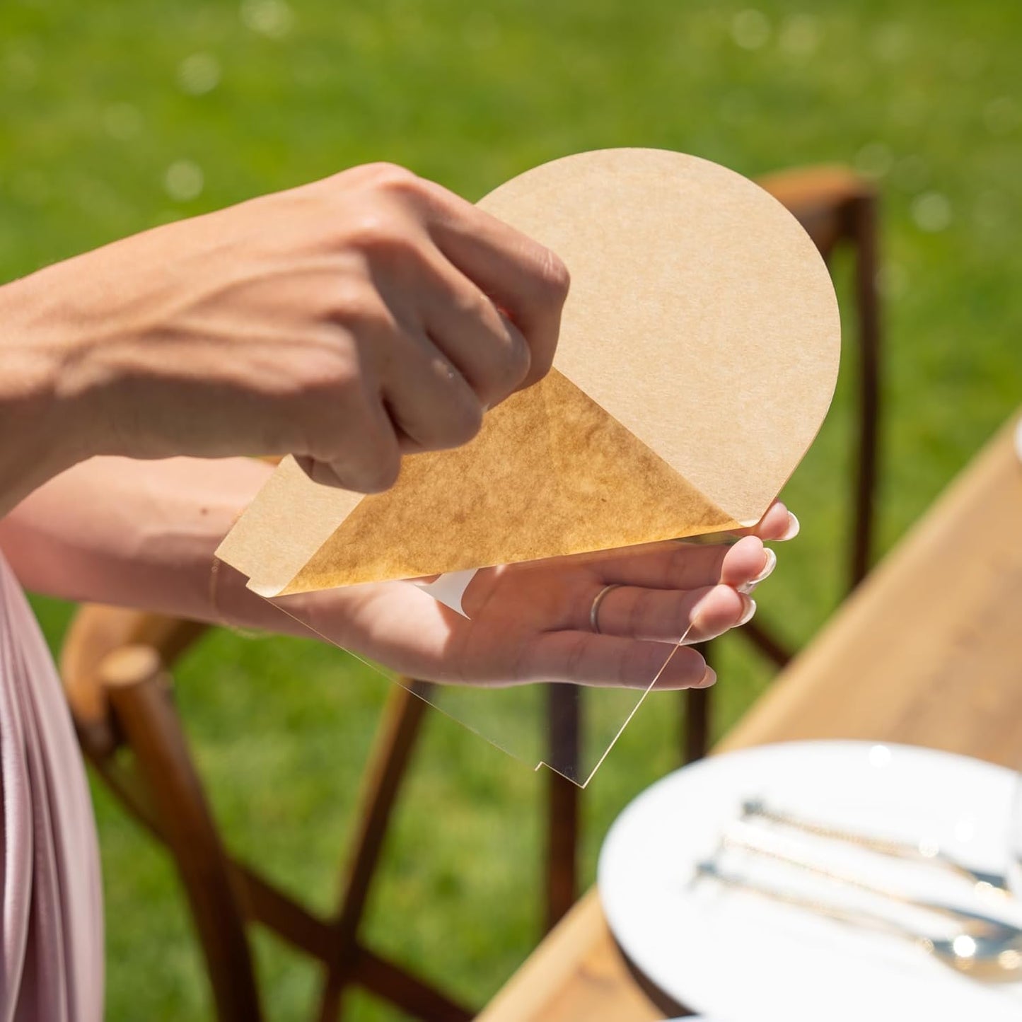 Clear Arch Acrylic Table Numbers for Wedding Reception - 5" x 7" White Font Centerpiece Set with Holder Stands & Head Table Sign - Anniversary, Event, Party, Wedding set 1-15